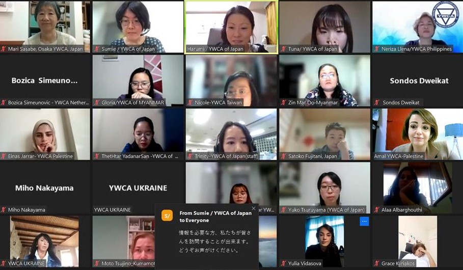 اتحاد جمعيات الشابات المسيحية في فلسطين يشارك في ندوة بمناسبة اليوم العالمي للسلام