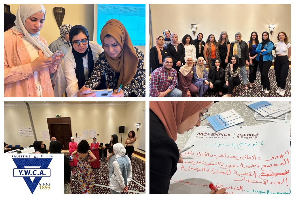 اتحاد جمعيات الشابات المسيحية في فلسطين يشارك في ورشة إقليمية حول المناصرة القانونية والإعلامية