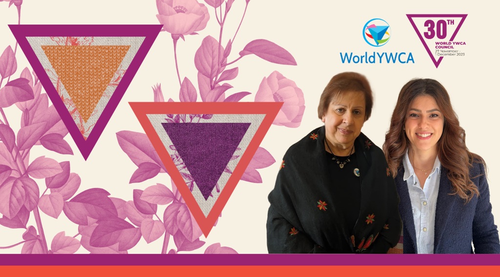 Palestinian Jerusalemite Mira Rizeq elected President of World YWCA, Palestinian Young Woman Selina Abdallah elected Board member